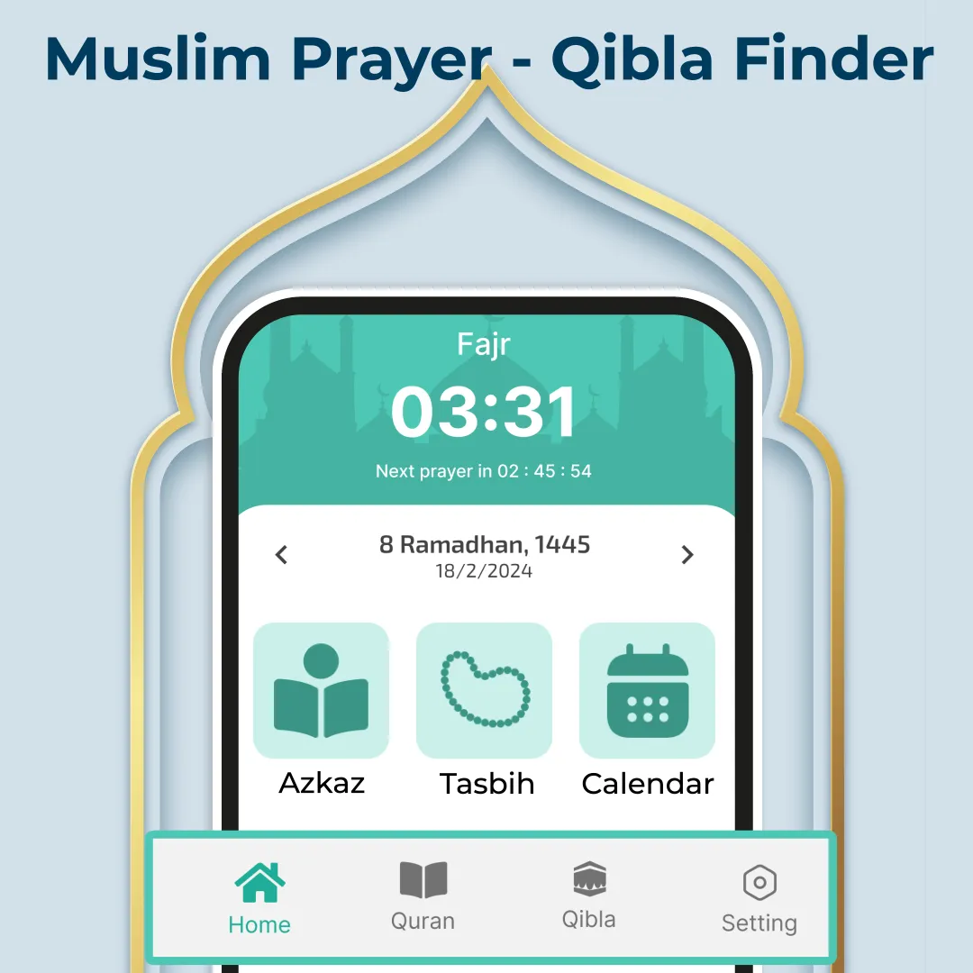 Muslim Prayer - Qibla Finder | Indus Appstore | Screenshot