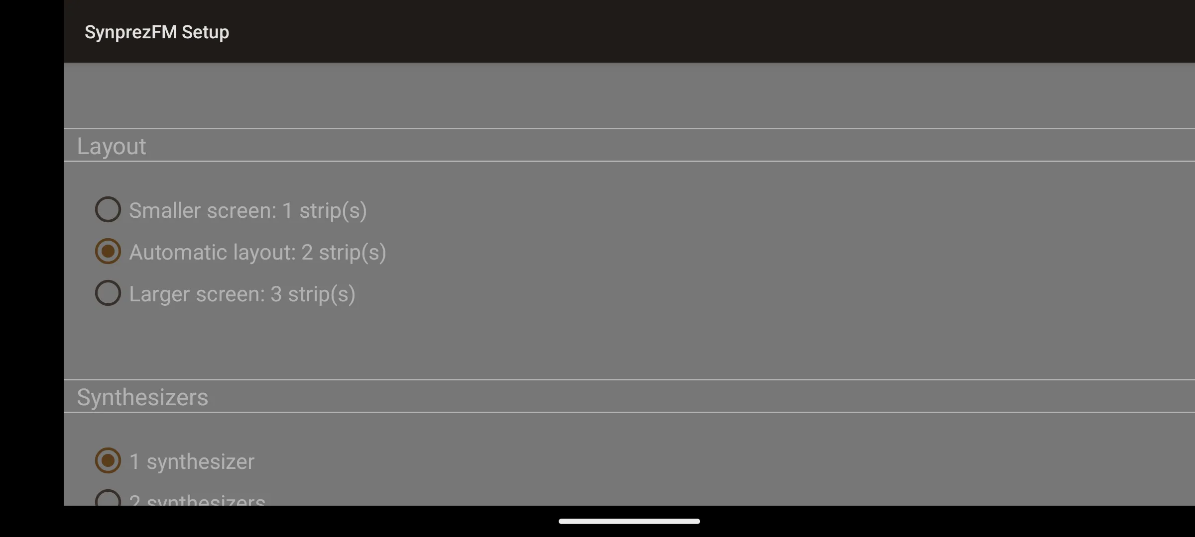 FM Synthesizer [SynprezFM II] | Indus Appstore | Screenshot