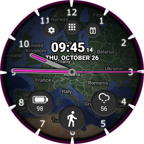 Atlas Watch Face | Indus Appstore | Screenshot