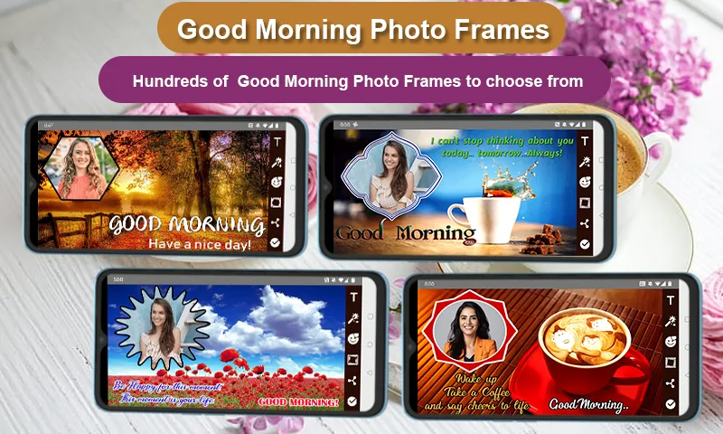 Good Morning Photo Frames | Indus Appstore | Screenshot