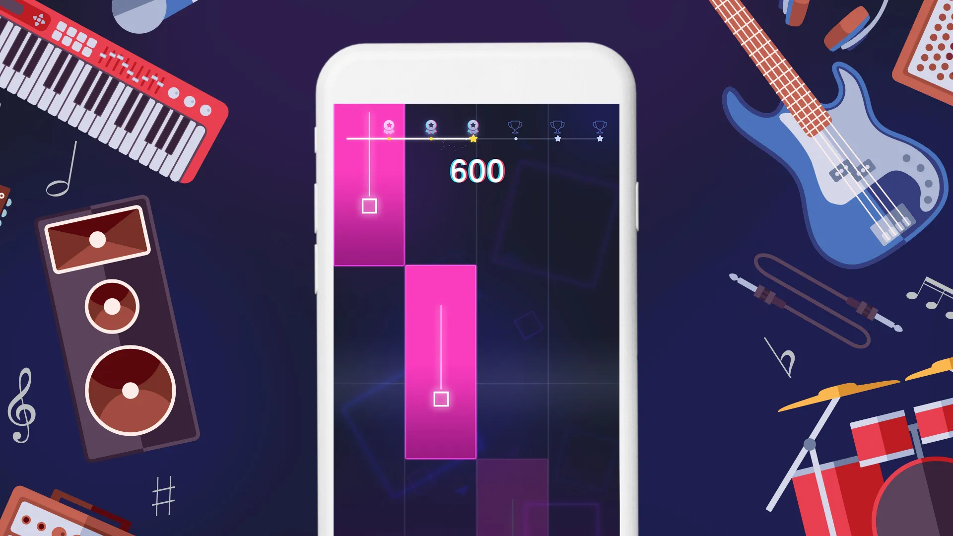 Dancing Tiles | Indus Appstore | Screenshot