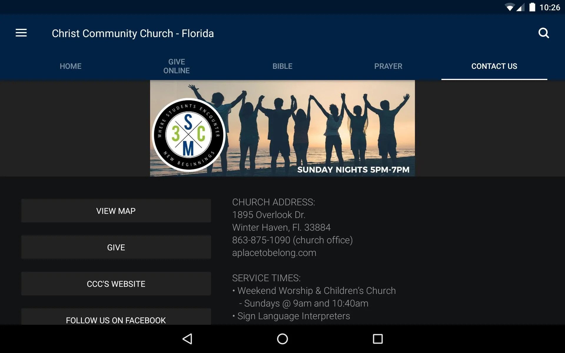 Christ Community Church - FL | Indus Appstore | Screenshot