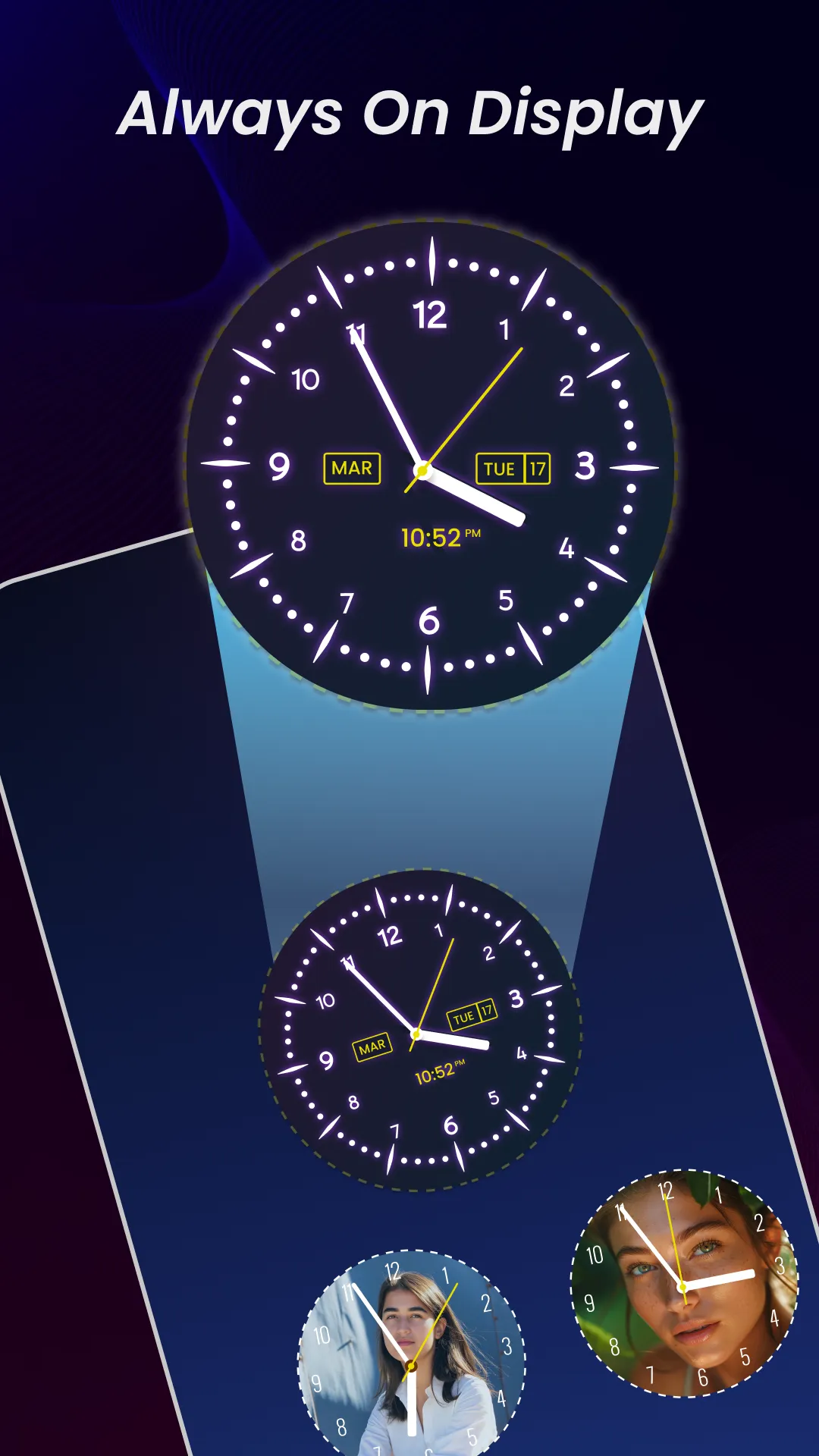 Analog Clock Live Wallpaper HD | Indus Appstore | Screenshot
