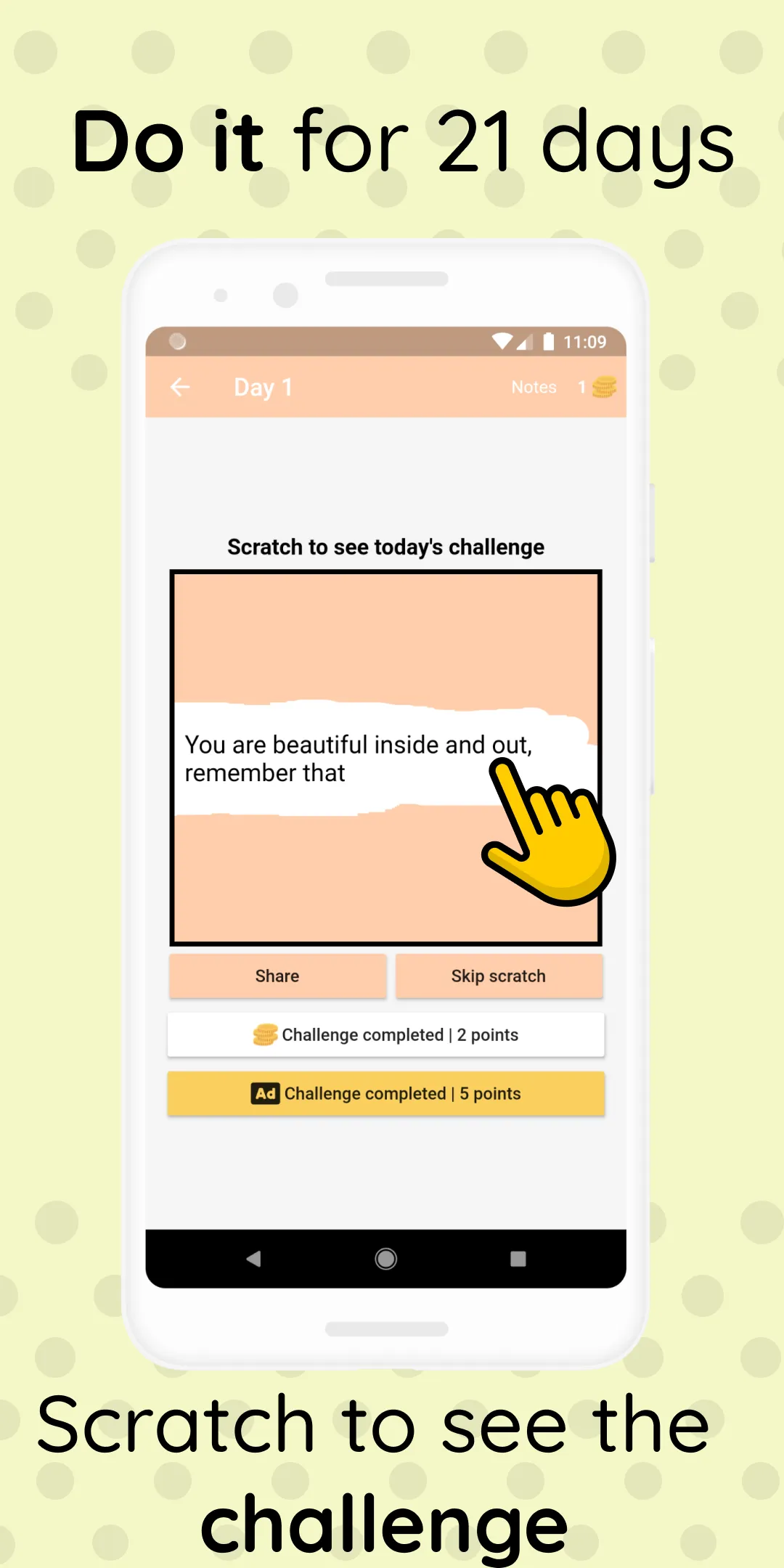 21 Days Challenge | Indus Appstore | Screenshot