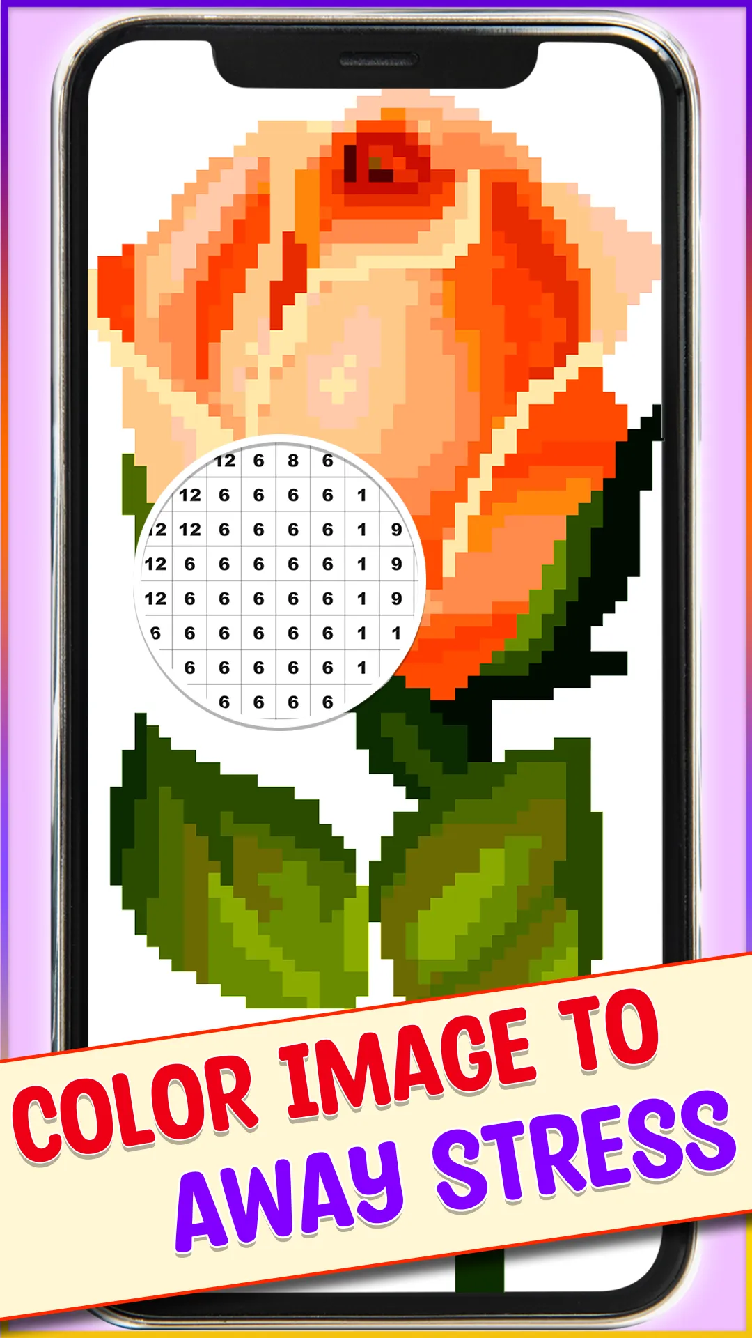 Flowers Pixel Art Coloring | Indus Appstore | Screenshot