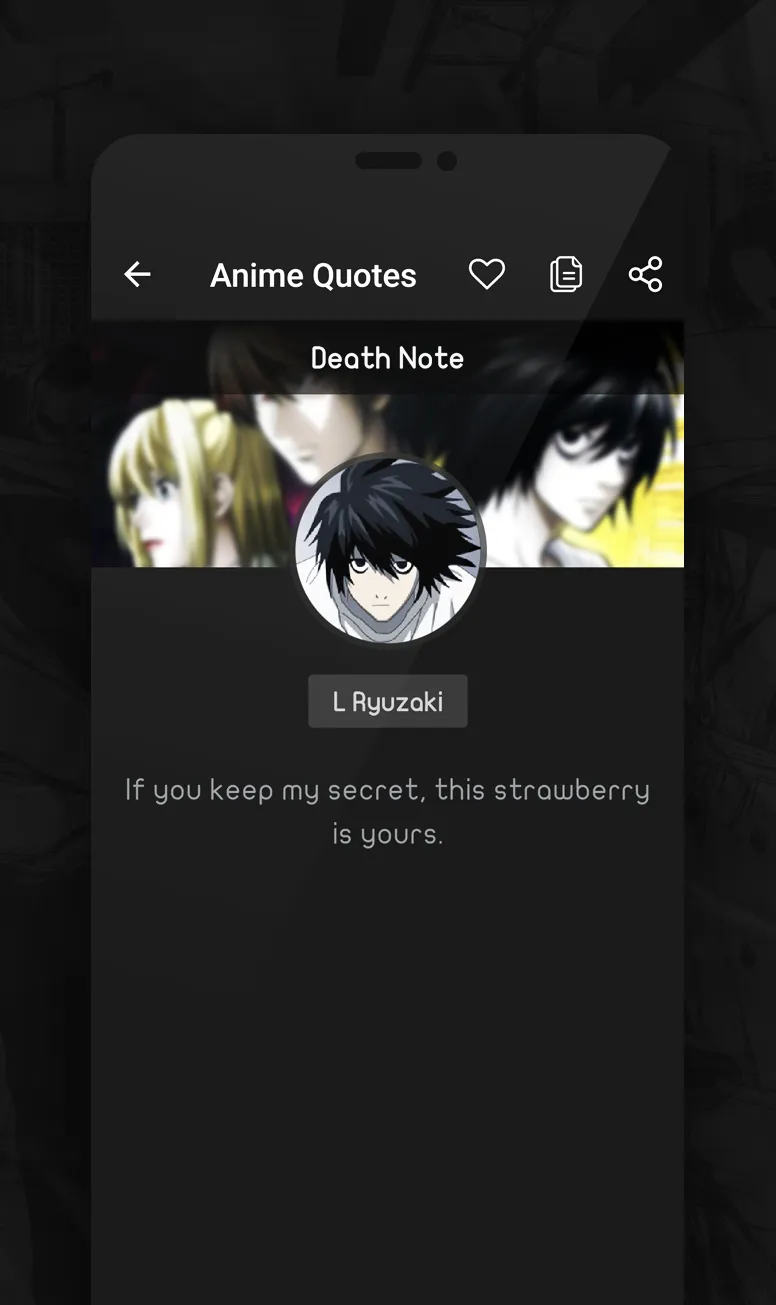 Anime Quotes | Indus Appstore | Screenshot