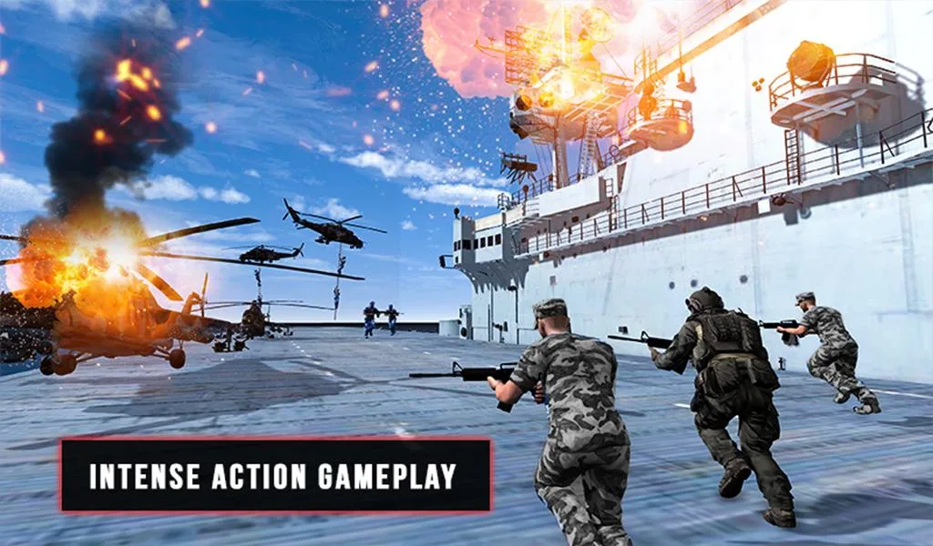 D-Day World War Naval Game | Indus Appstore | Screenshot