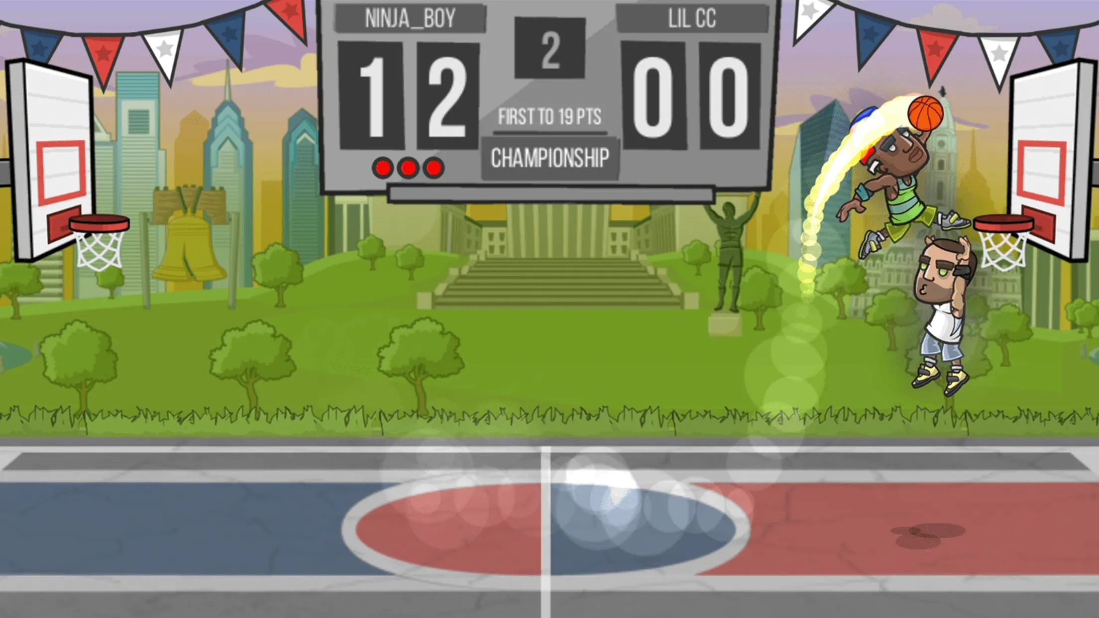 Basketball Battle | Indus Appstore | Screenshot