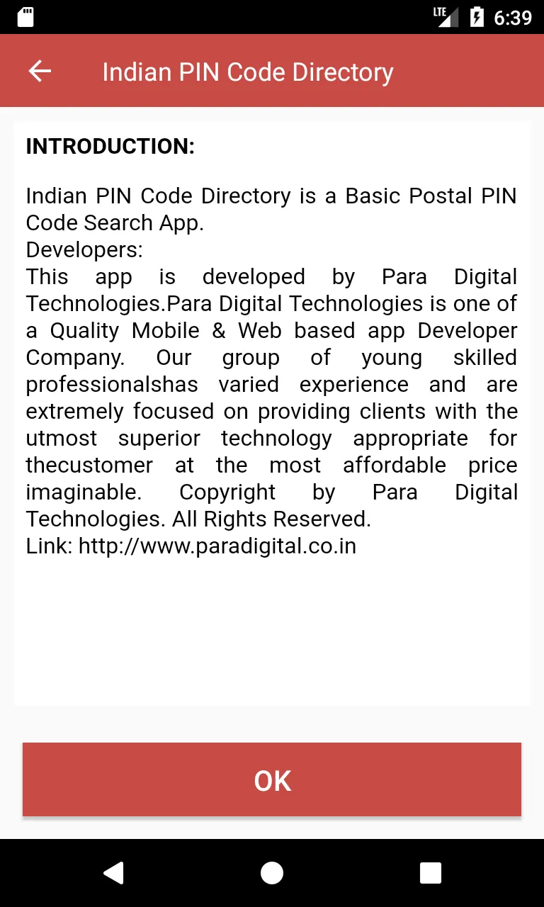 Indian PIN Code Directory | Indus Appstore | Screenshot