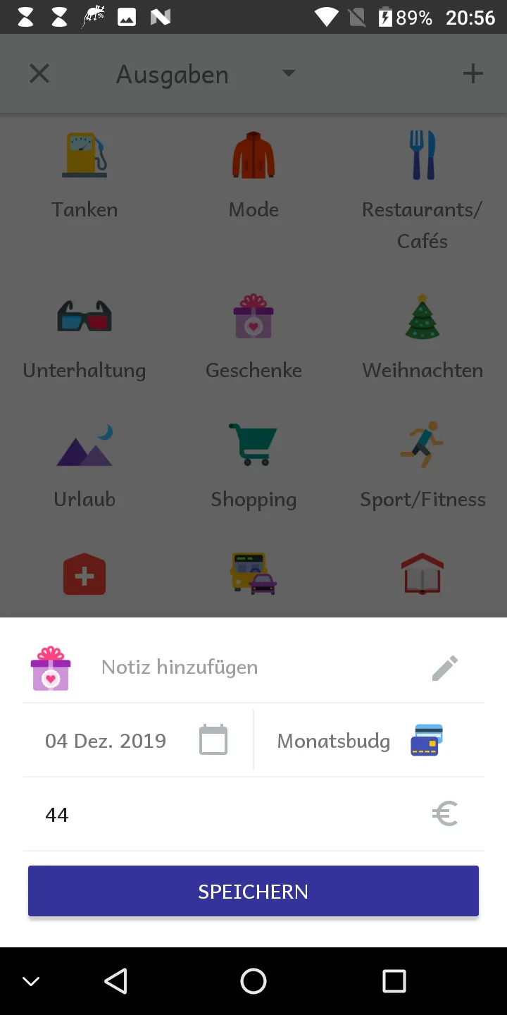 Haushaltsbuch Ausgaben Manager | Indus Appstore | Screenshot