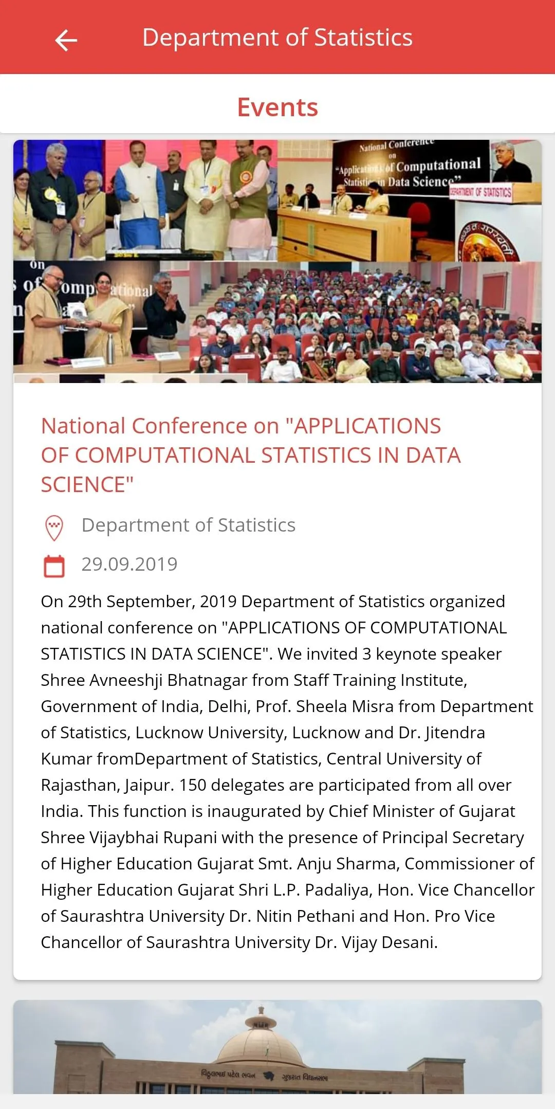 Department Of Statistics | Indus Appstore | Screenshot