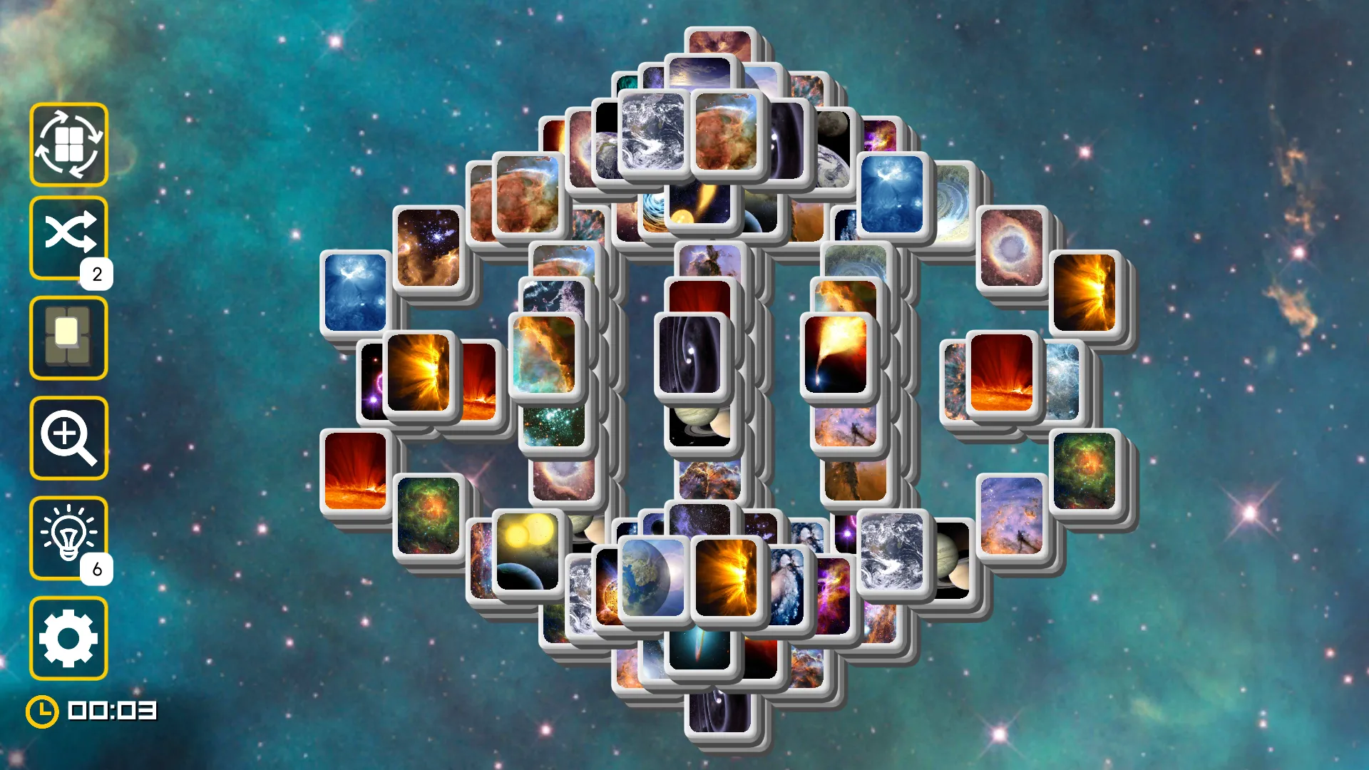 Mahjong Galaxy Space Solitaire | Indus Appstore | Screenshot