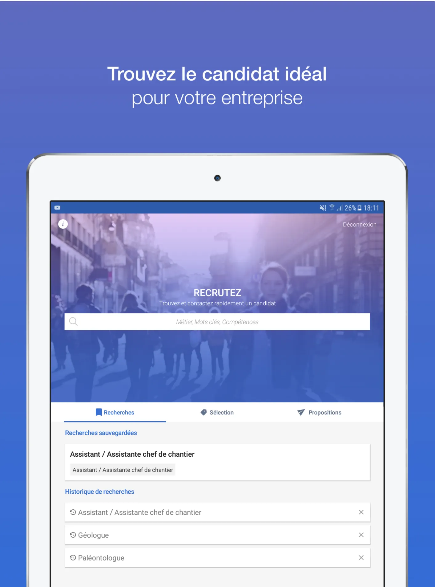 Je Recrute - Pôle emploi | Indus Appstore | Screenshot