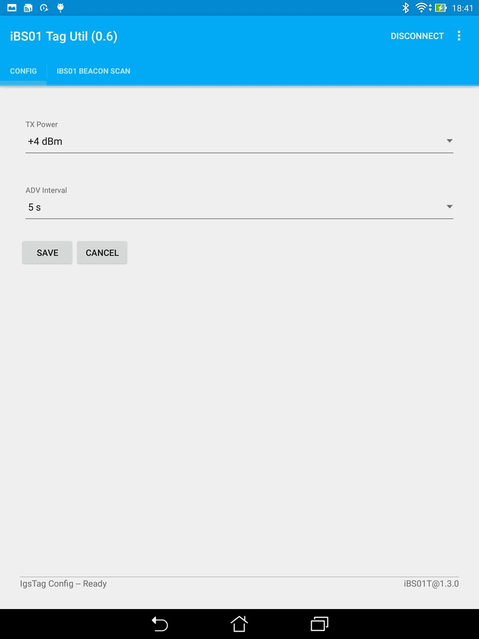 iBS01 Tag Utility | Indus Appstore | Screenshot