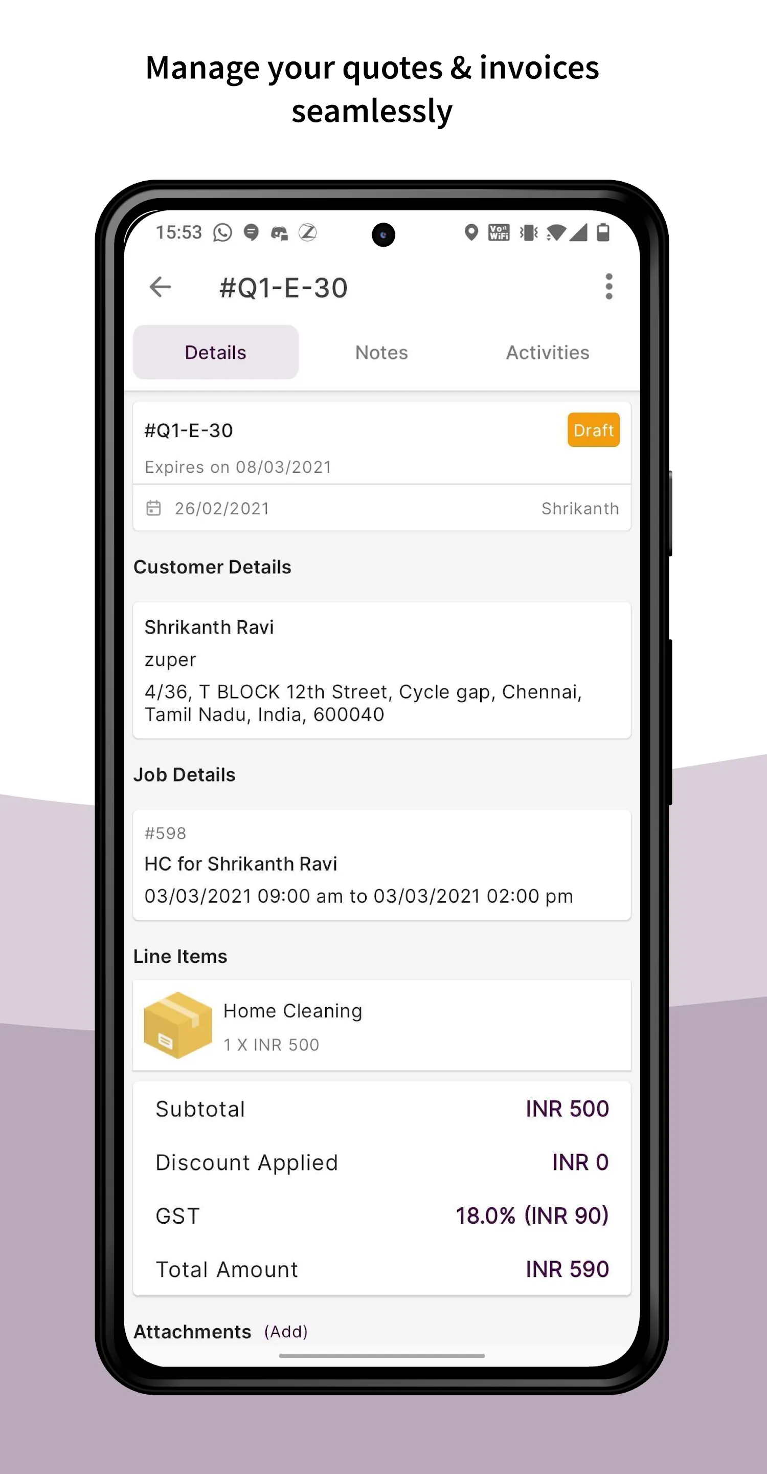 Zuper Manager | Indus Appstore | Screenshot