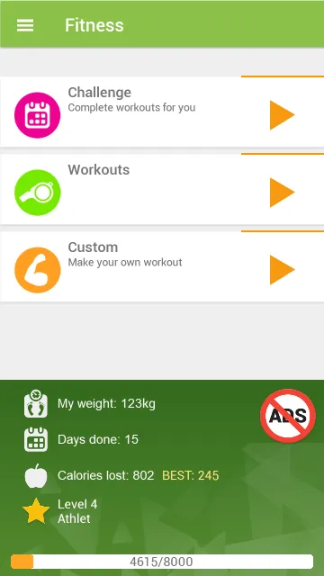 Full body workout - Lose weigh | Indus Appstore | Screenshot