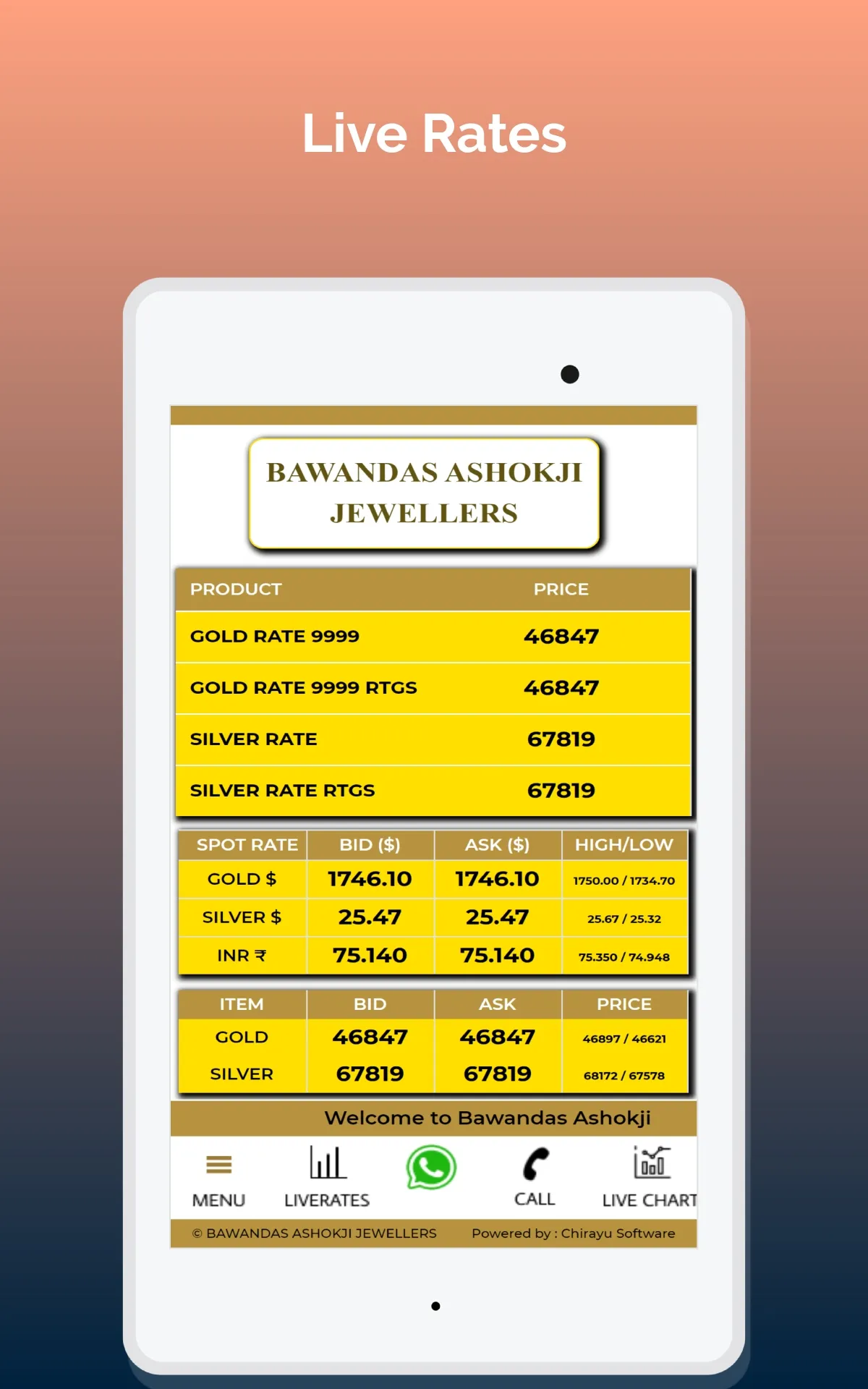 Bawan das Ashok ji Jewellers | Indus Appstore | Screenshot