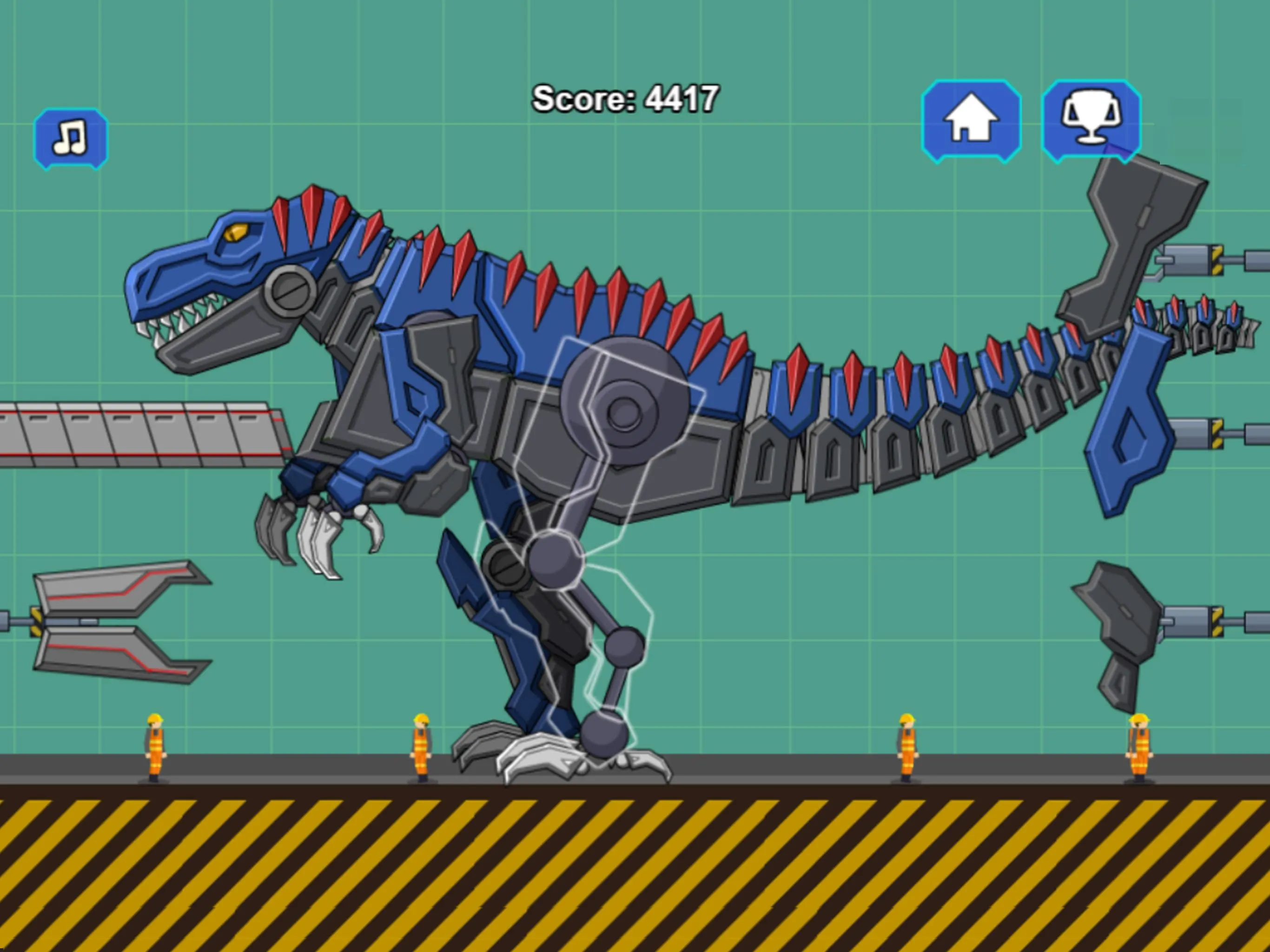 Robot Dino T-Rex Attack | Indus Appstore | Screenshot