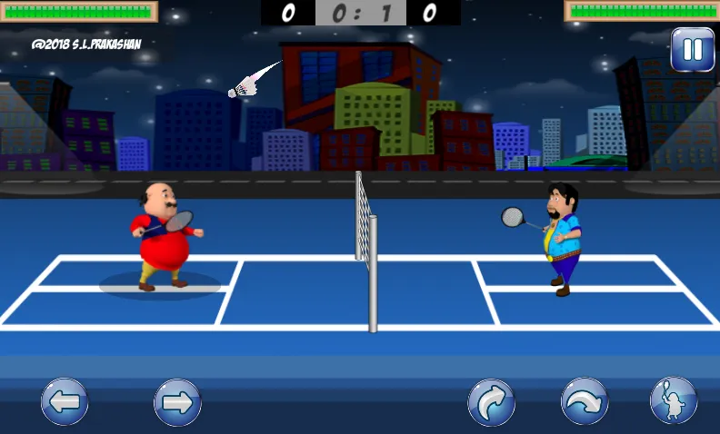 Motu Patlu Badminton | Indus Appstore | Screenshot