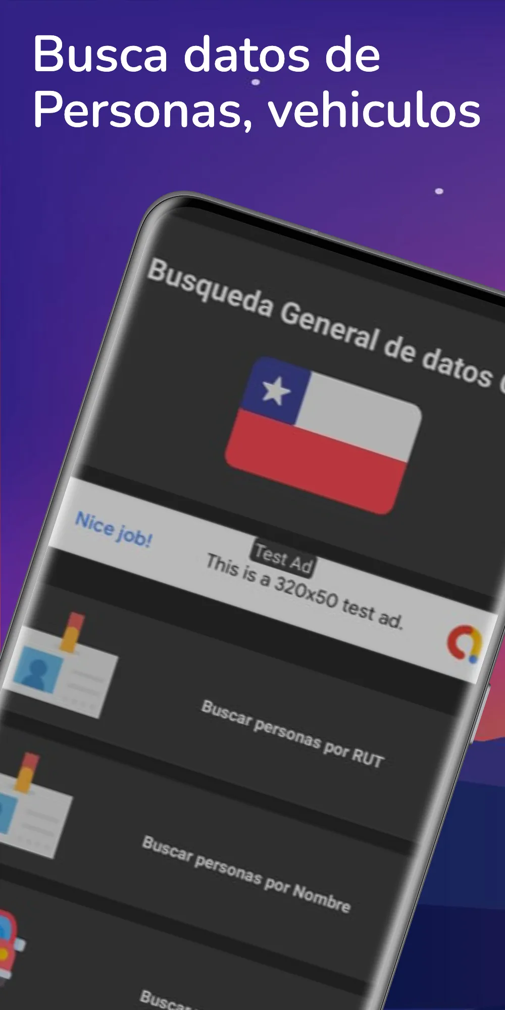 Rut Chile Personas Vehiculos | Indus Appstore | Screenshot