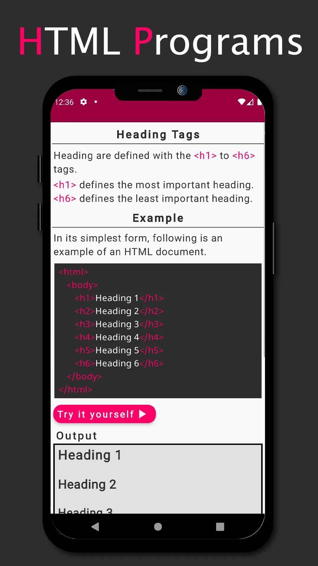 Learn HTML & Web Development | Indus Appstore | Screenshot