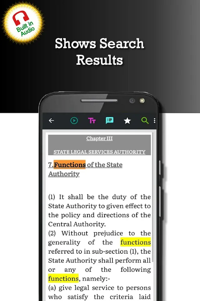 Legal Services Authorities Act 1987 | Indus Appstore | Screenshot