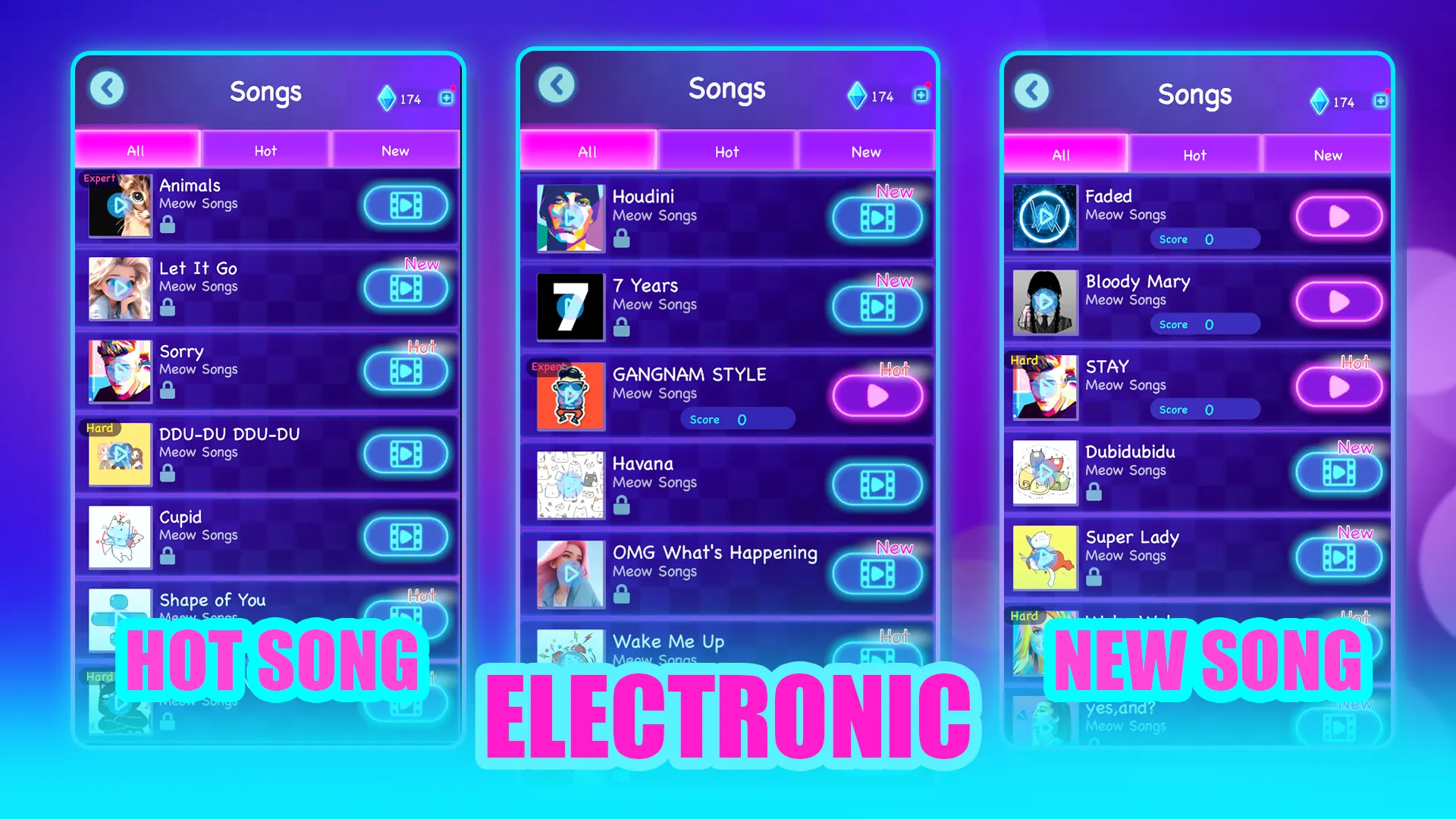 Cat Hop - Dancing Music Games | Indus Appstore | Screenshot
