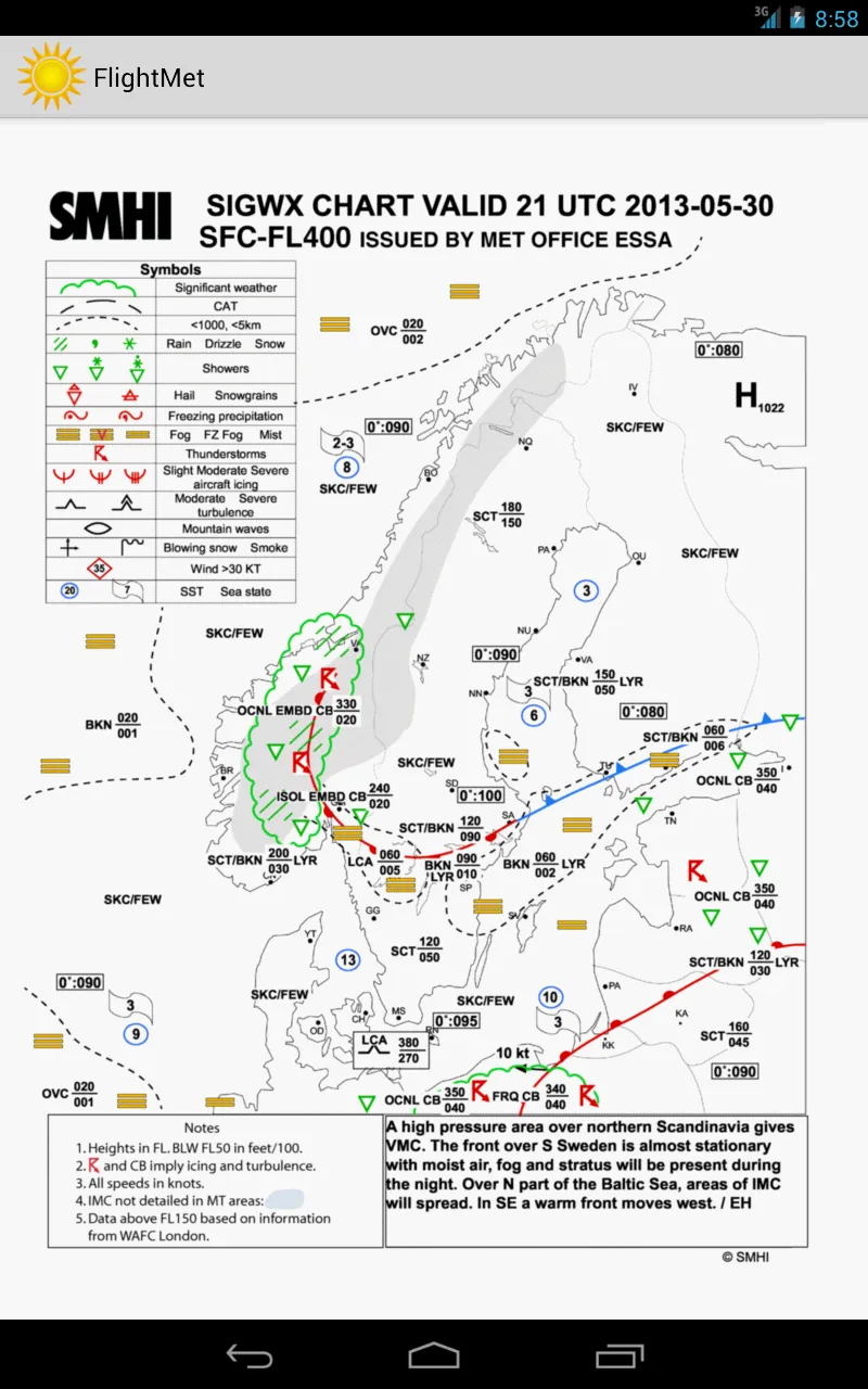 FlightMet Sweden | Indus Appstore | Screenshot