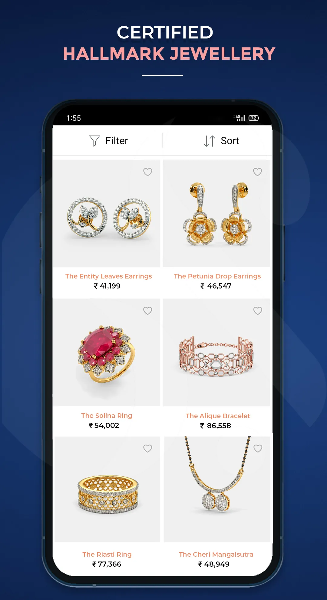 BlueStone Jewellery Online | Indus Appstore | Screenshot