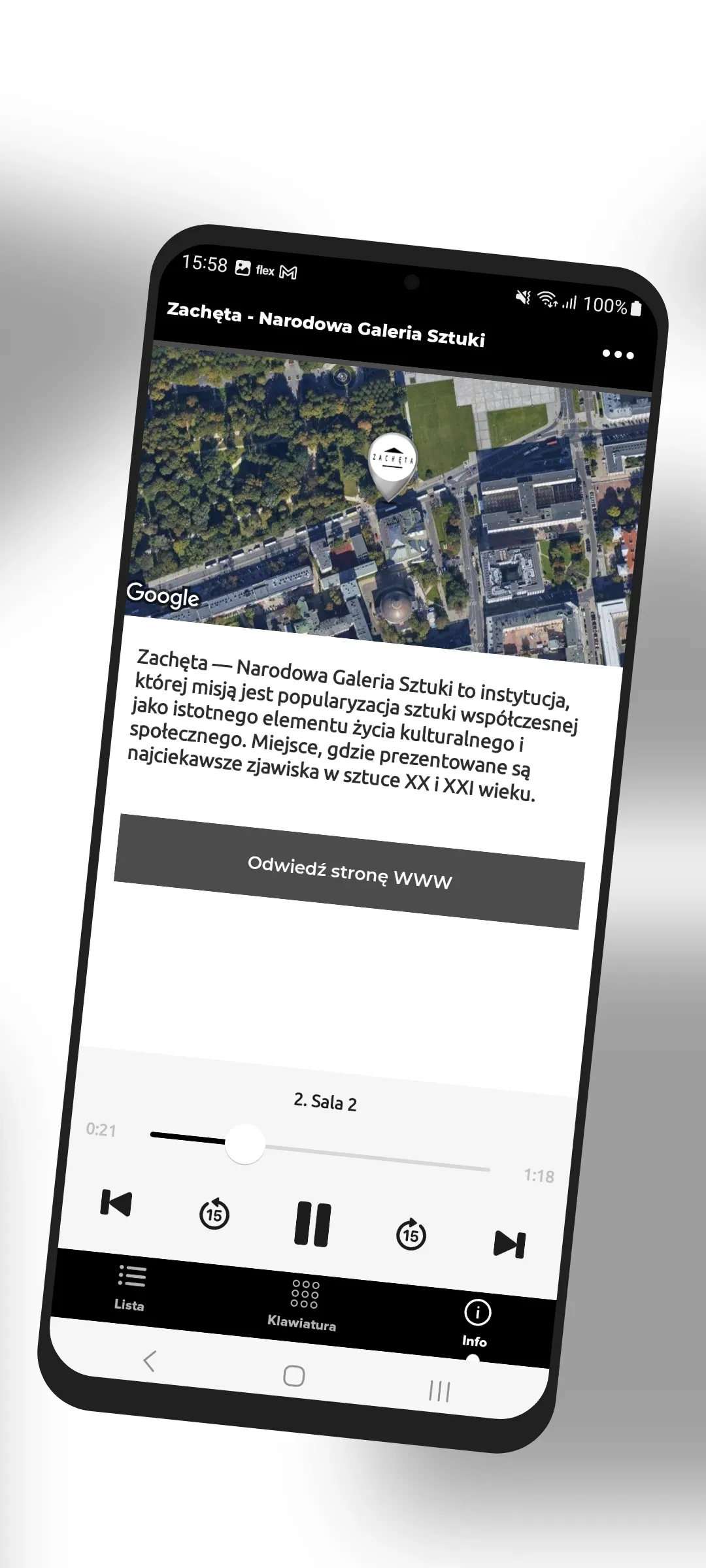 Zachęta Audioguide | Indus Appstore | Screenshot