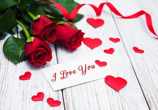 I love you images Whit Flowers | Indus Appstore | Screenshot