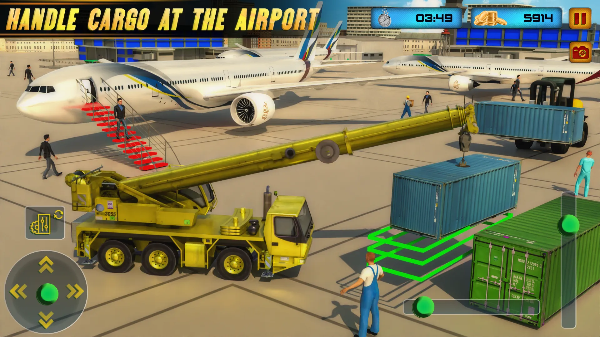 Heavy Loader Crane Simulator | Indus Appstore | Screenshot