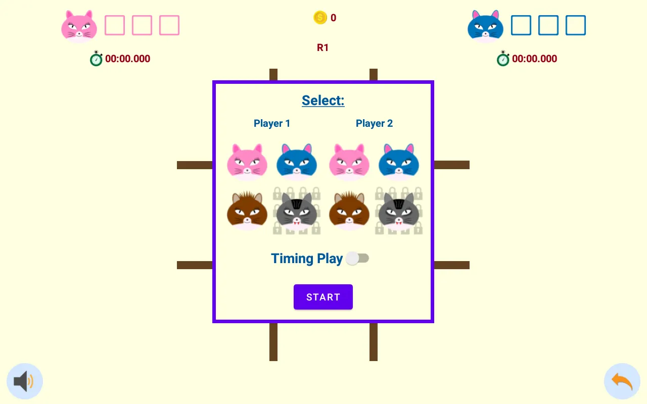 Kitty Tic-Tac-Toe | Indus Appstore | Screenshot