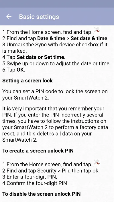 Sony Smartwatch 2 SW2 Guide | Indus Appstore | Screenshot