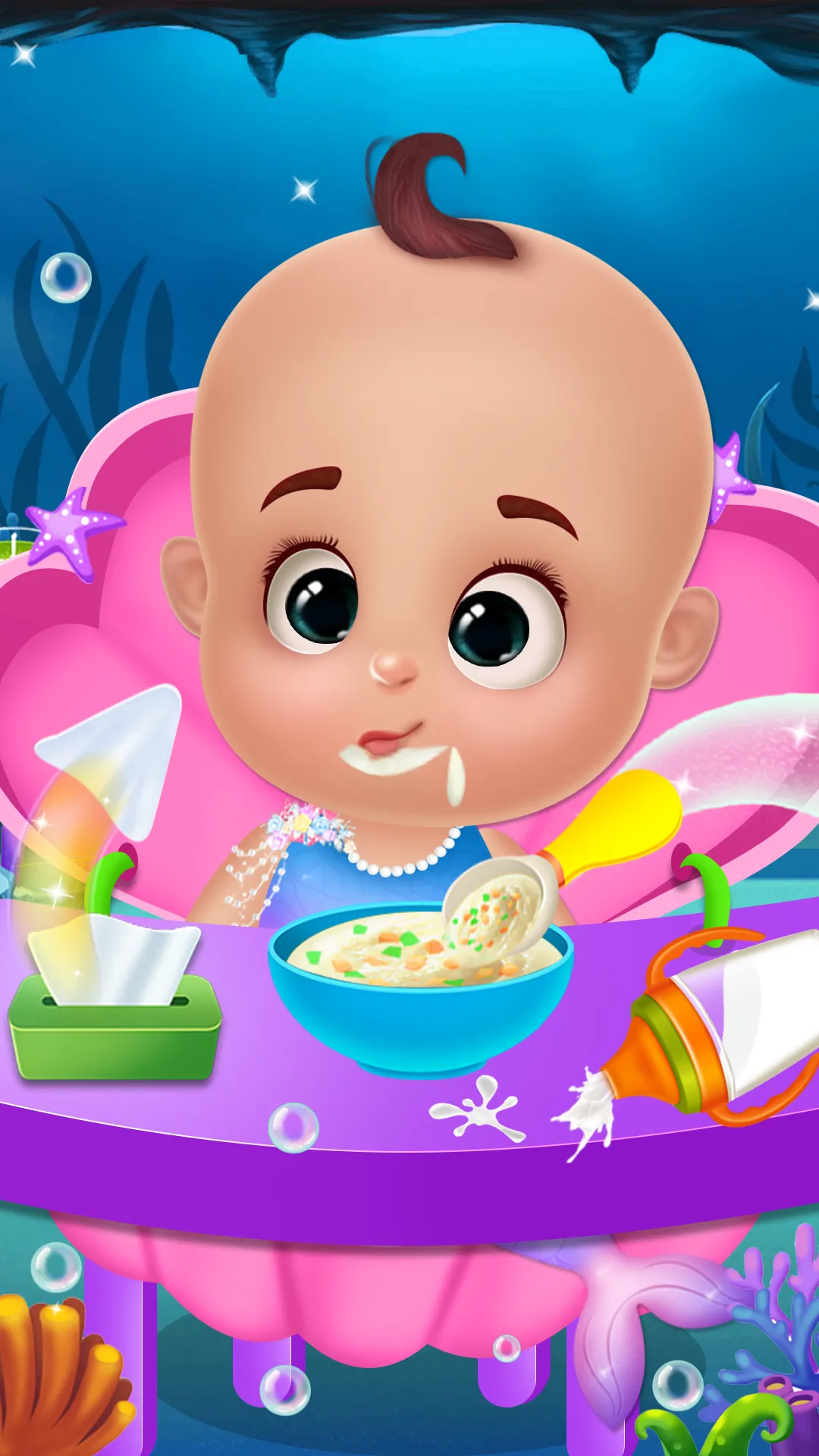 mermaid babyshower party | Indus Appstore | Screenshot