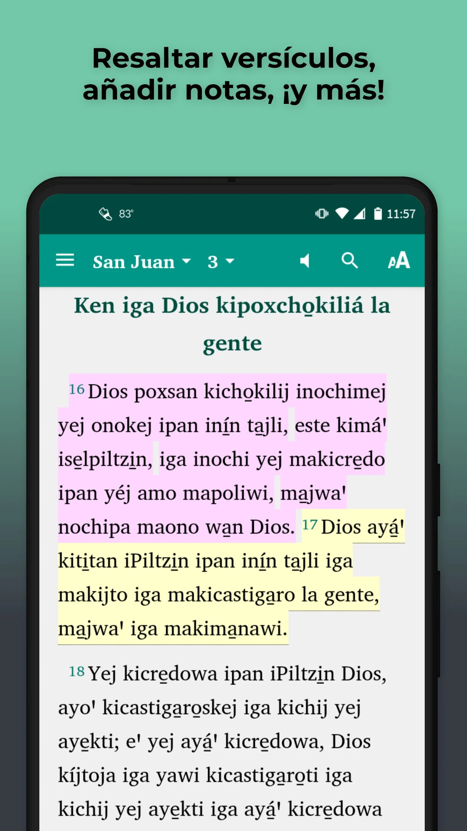 Nahuatl Mecayapan Bible | Indus Appstore | Screenshot