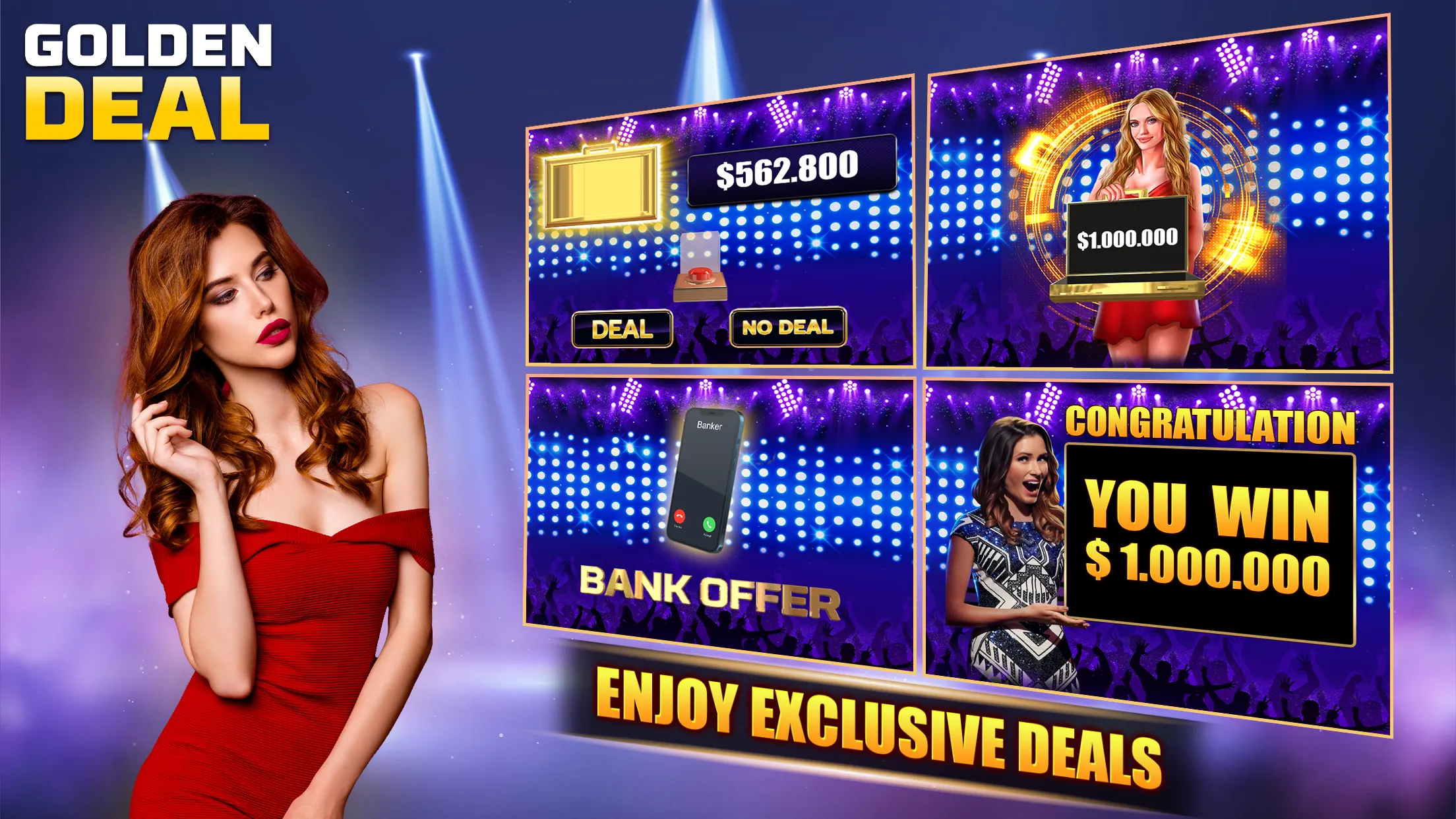 Million Golden Deal Game | Indus Appstore | Screenshot