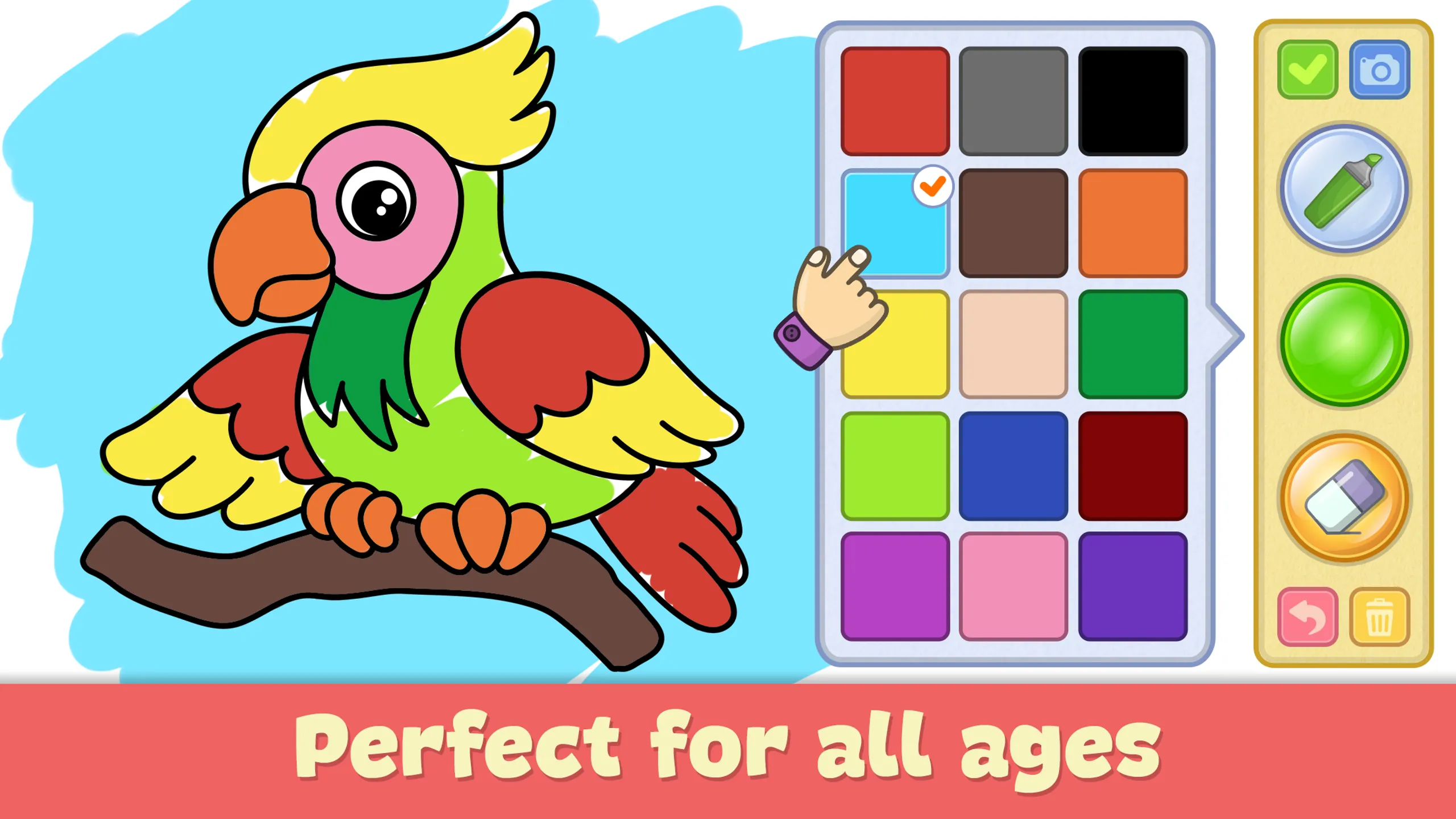 Kids Coloring & Drawing Games | Indus Appstore | Screenshot