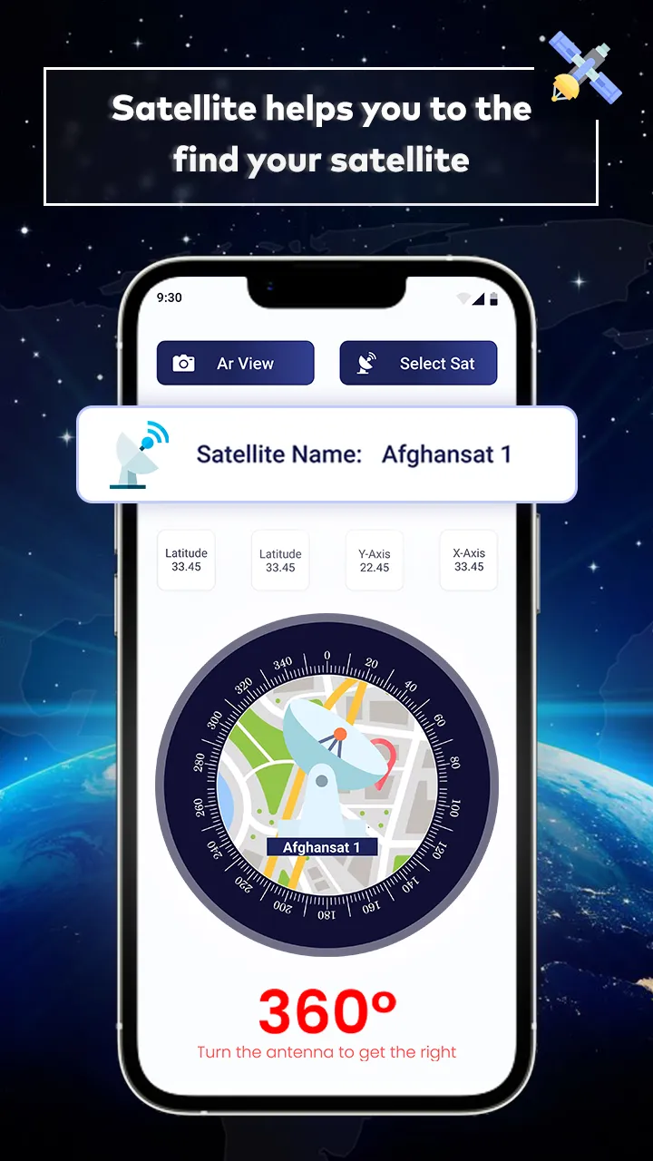 SatFinder Dish Pointer:Tracker | Indus Appstore | Screenshot