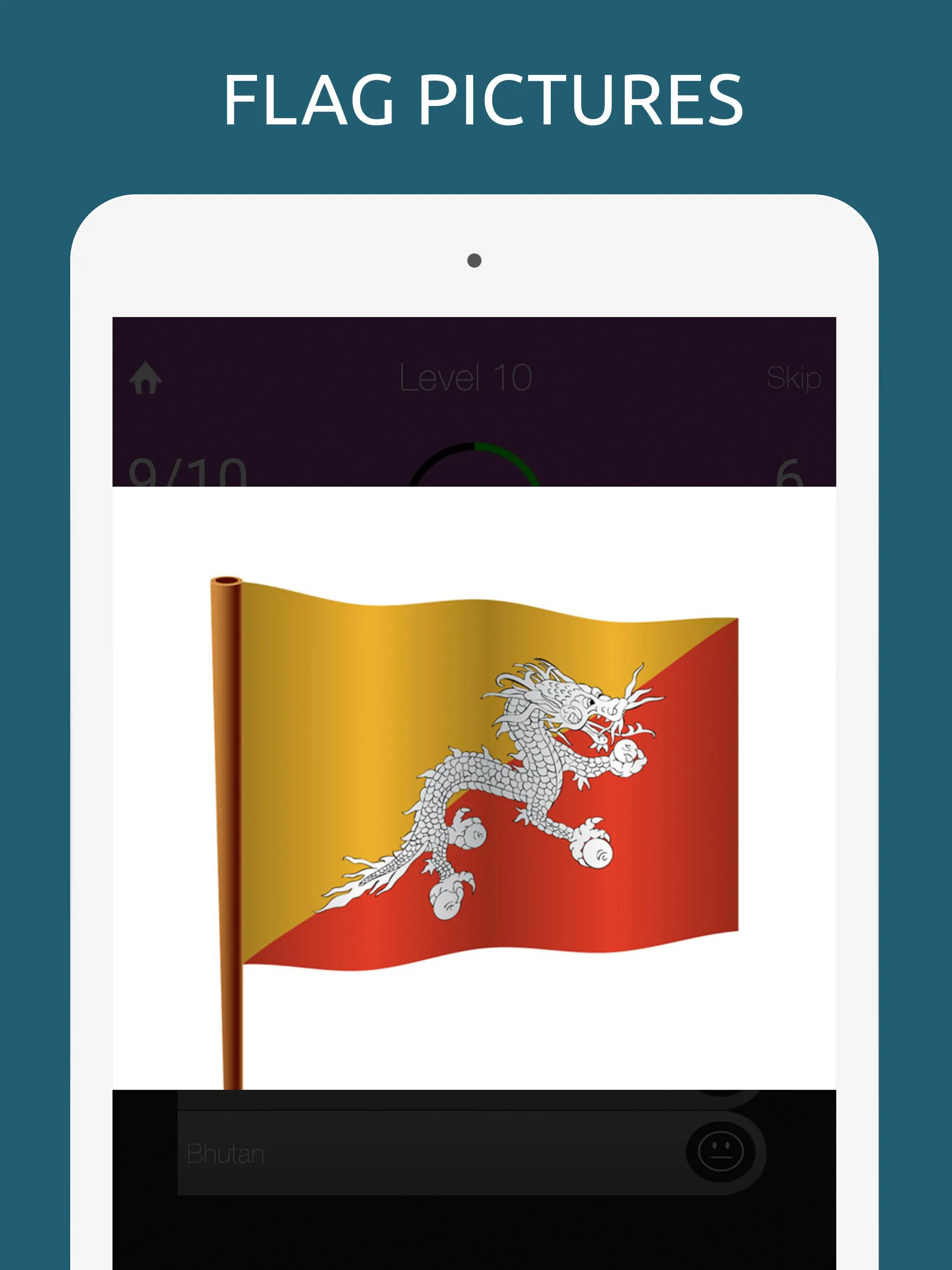 World Country Flags Quiz Test | Indus Appstore | Screenshot