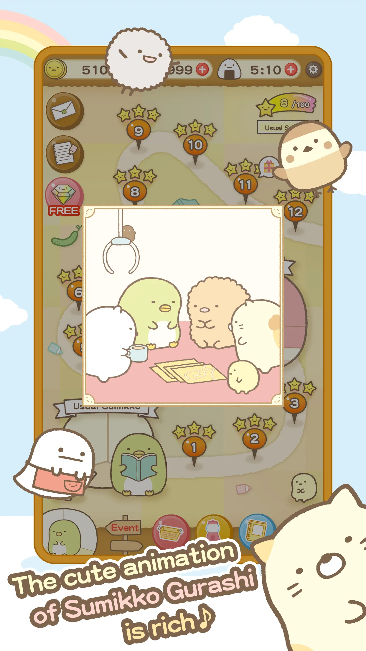 Sumikko gurashi-Puzzling Ways | Indus Appstore | Screenshot