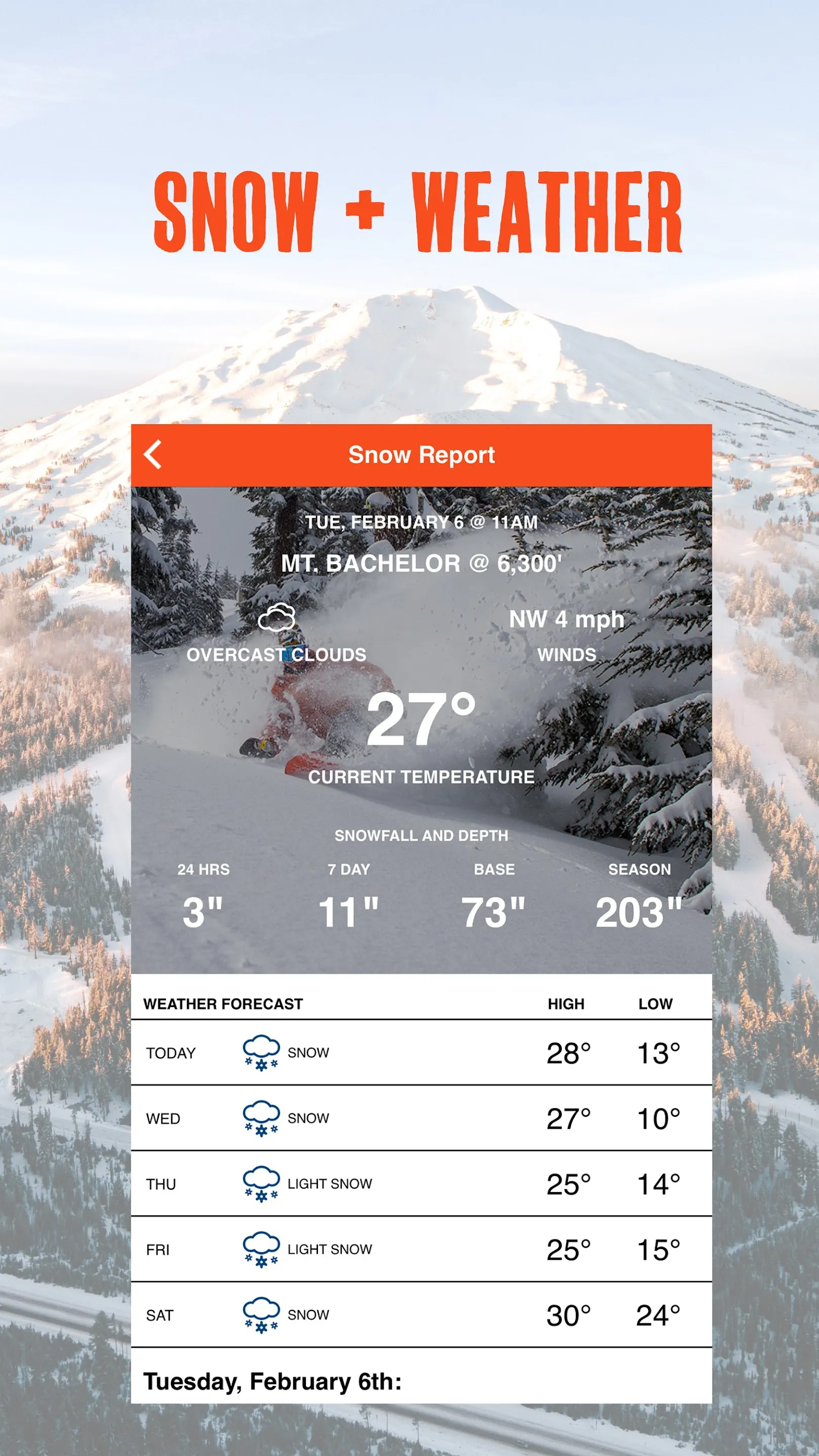 Mt. Bachelor | Indus Appstore | Screenshot