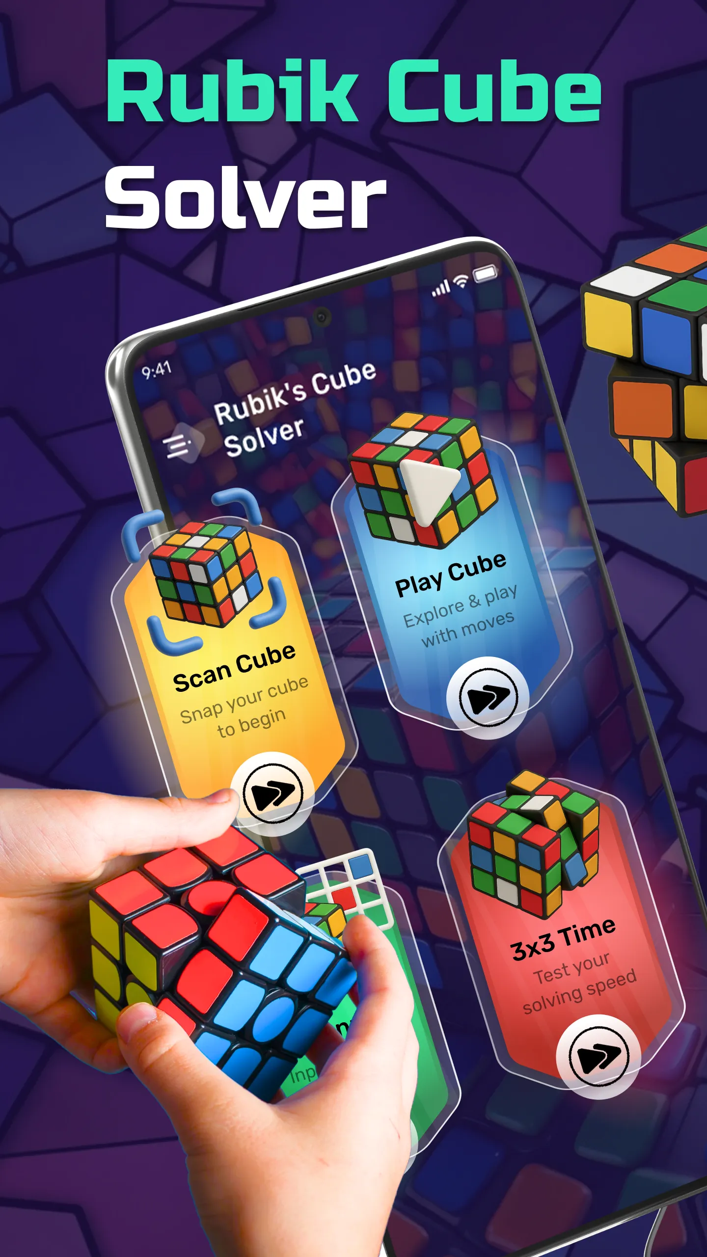 Rubik's Cube: 3D Cube Solver | Indus Appstore | Screenshot