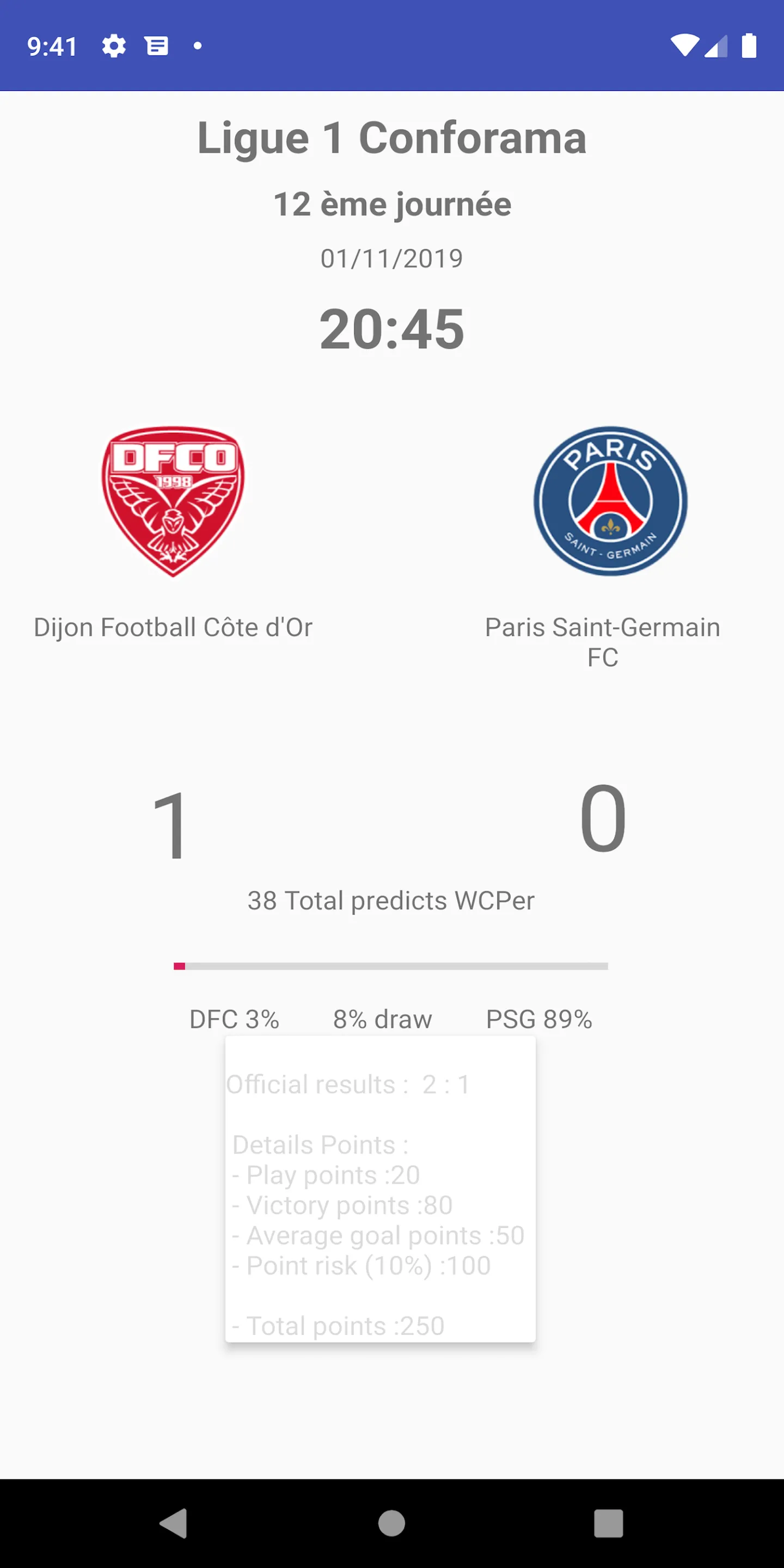 WCP: Predict between friends | Indus Appstore | Screenshot