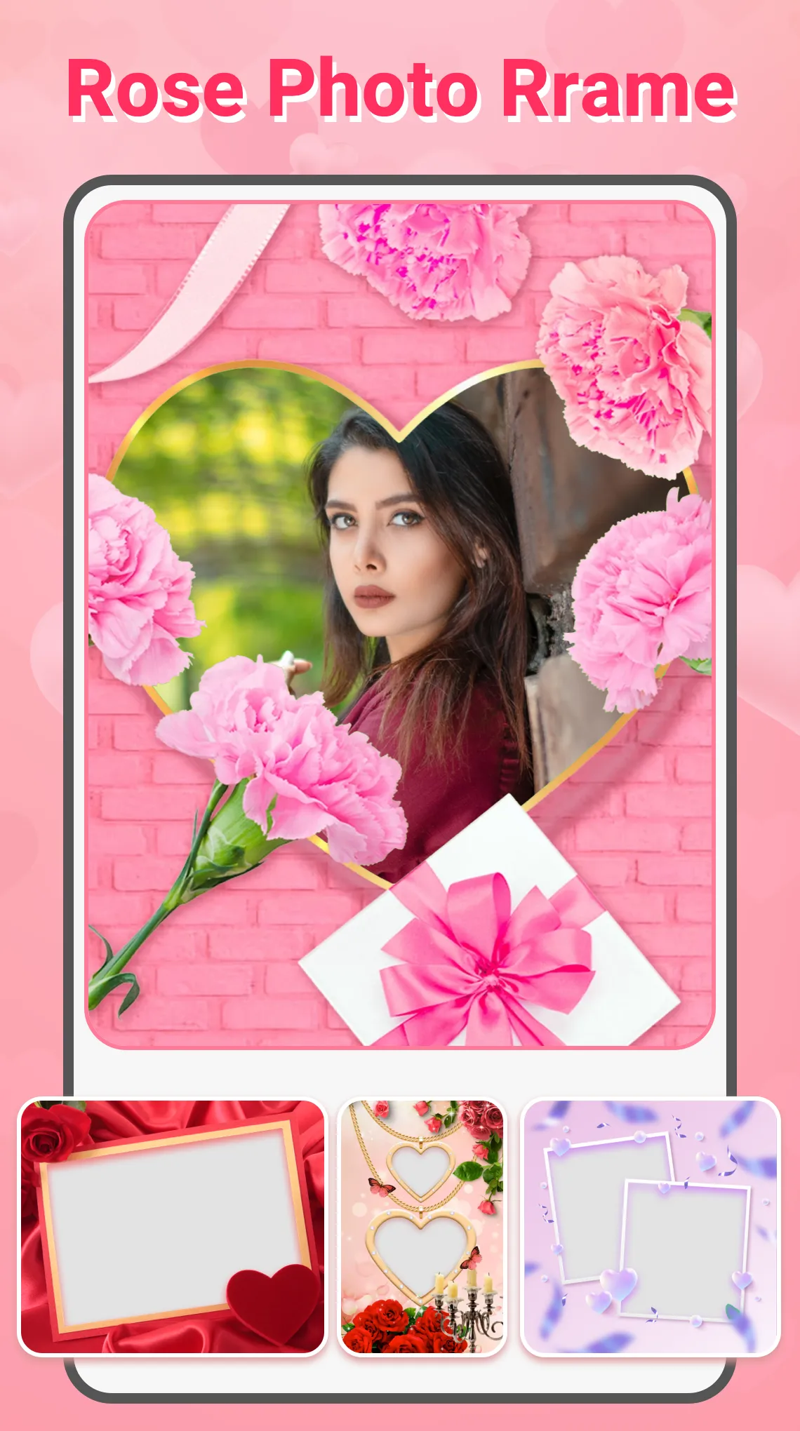 Photo Frame Maker Collage Love | Indus Appstore | Screenshot