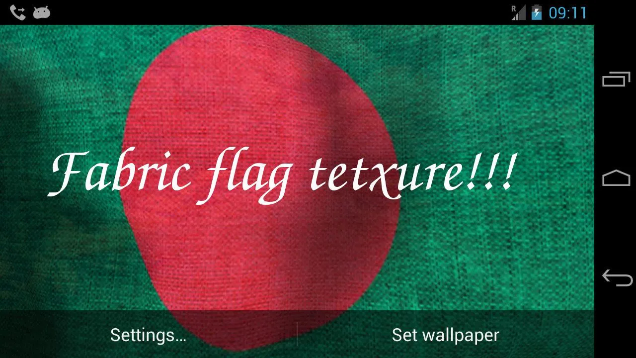 Bangladesh Flag Live Wallpaper | Indus Appstore | Screenshot