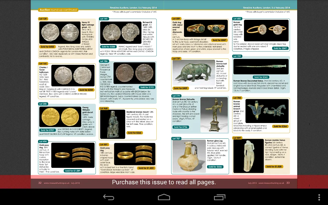 Treasure Hunting magazine | Indus Appstore | Screenshot