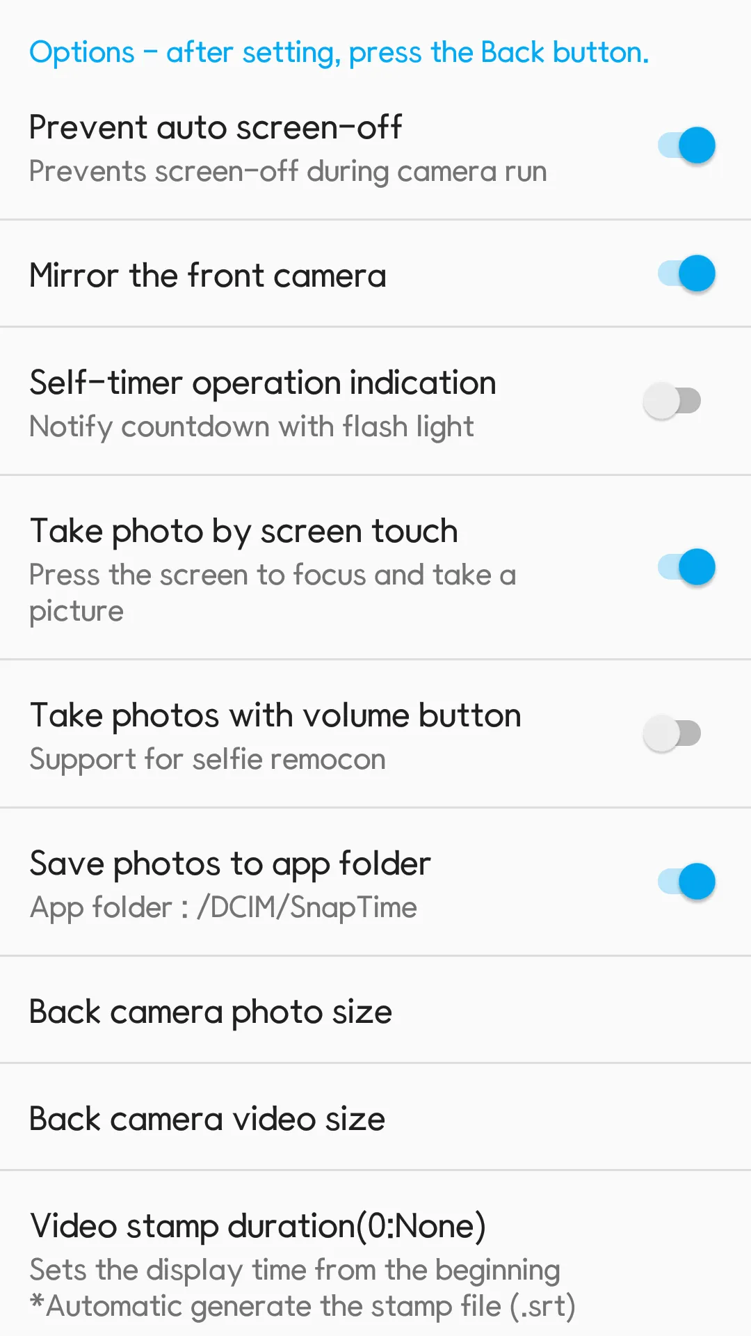 SnapTime : Silent Stamp Camera | Indus Appstore | Screenshot