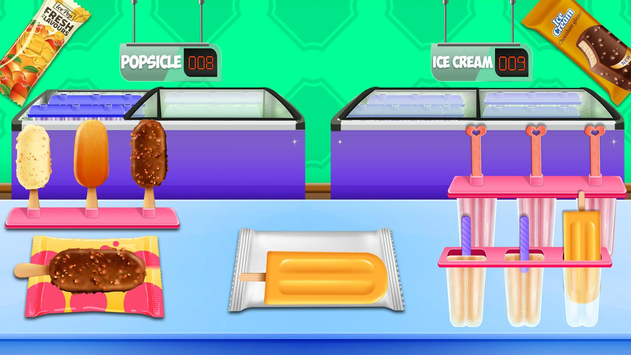 Ice Popsicle Maker Factory | Indus Appstore | Screenshot