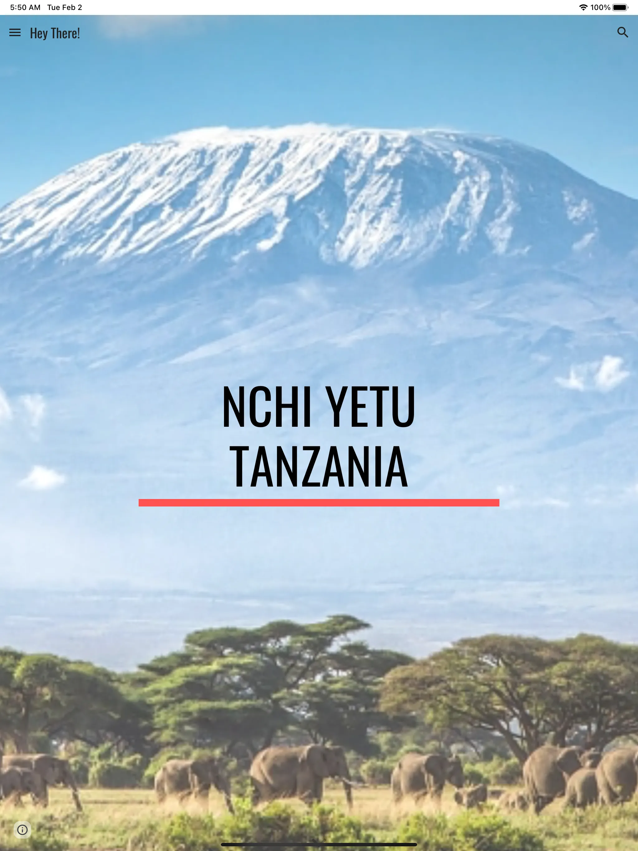 Nchi Yetu Tanzania | Indus Appstore | Screenshot